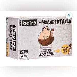 Poetry for Neanderthals Word-Guessing Card Board Game